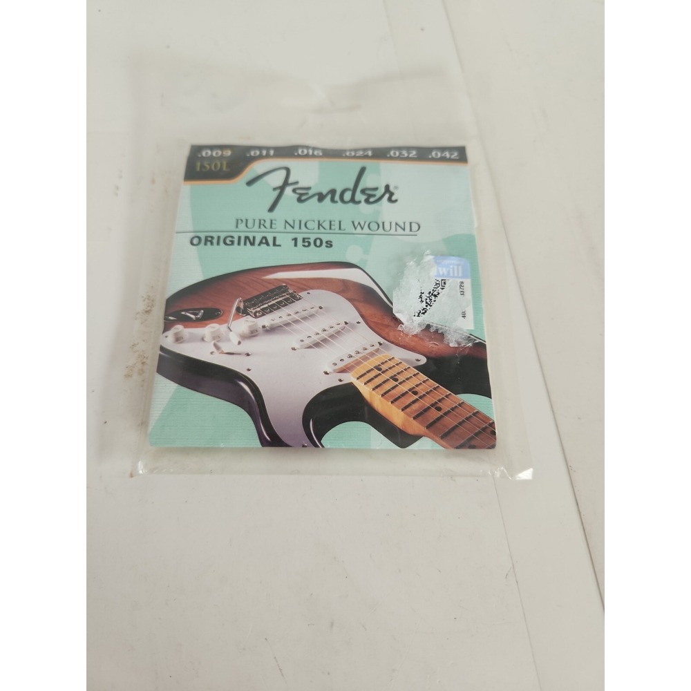 Guitar Strings Fender Original 150's Vintage Pure Nickel Wound, 09-42,